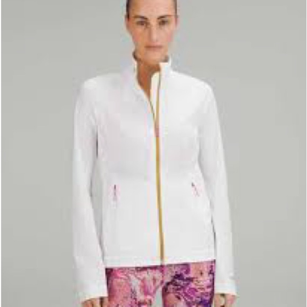 Lululemon Athletica Fast Free Windbreaker (White)